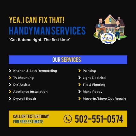 All Around Handyman and Remodeling 225. . Craigslist handyman services near illinois